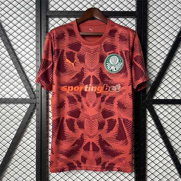 Tailandia Camiseta Palmeiras Portero 2025/26 Rojo
